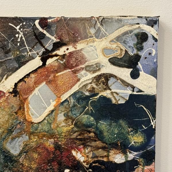 Charles Harrison ‘Portent’ Mixed Media On Canvas photo furniture