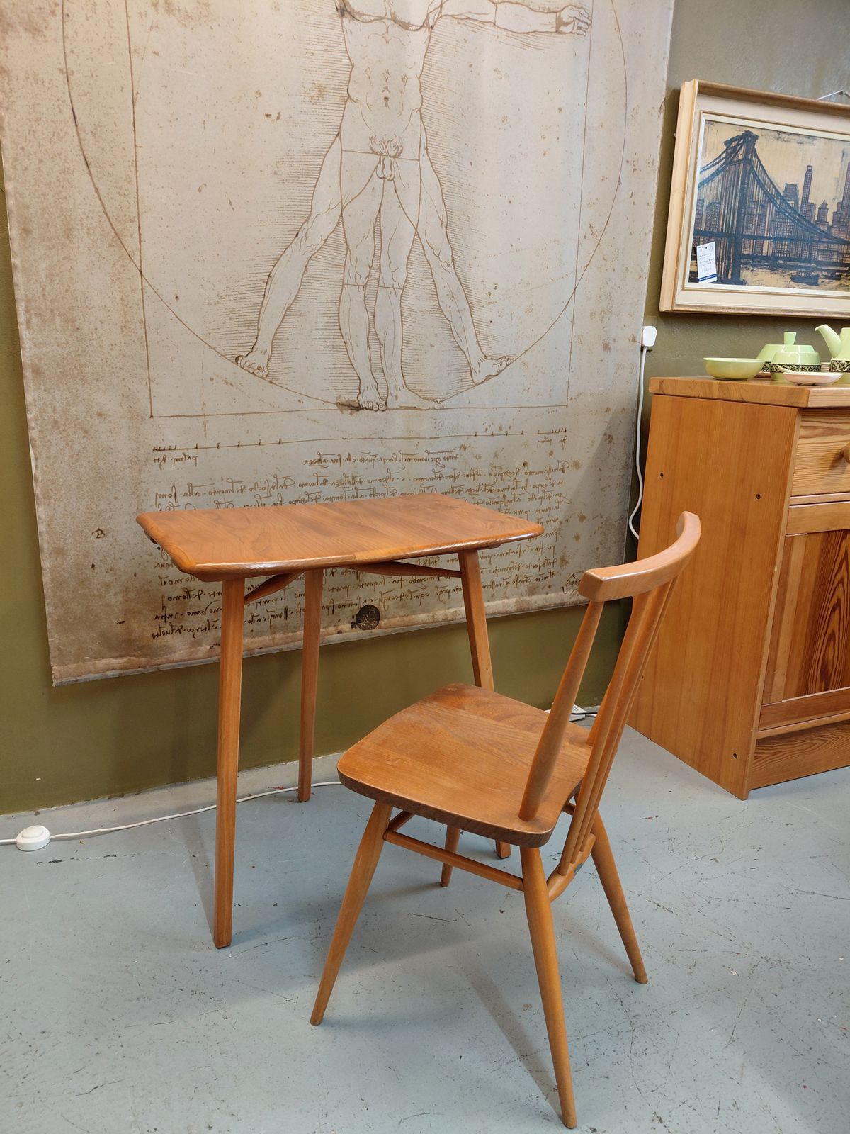 1950s Ercol Blonde Extension Table / Model 265 photo for sale
