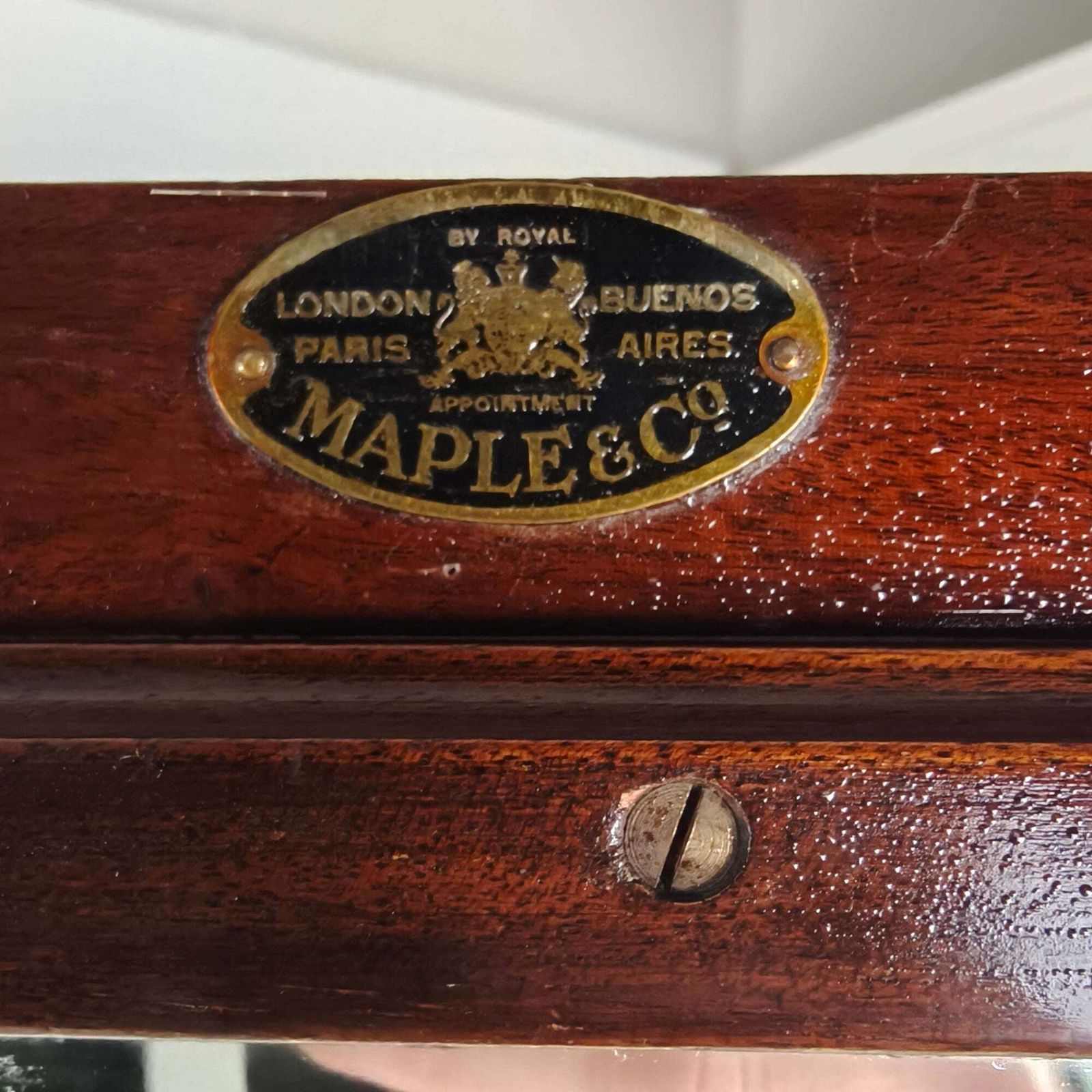 Early 20th Century Maple & Co. Gentleman’s Wardrobe photo Furniture