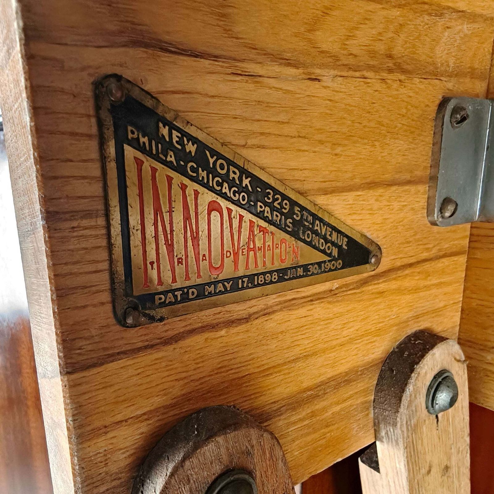 Early 20th Century Innovation Ingenuities Ltd. Gentleman’s Wardrobe photo Furniture