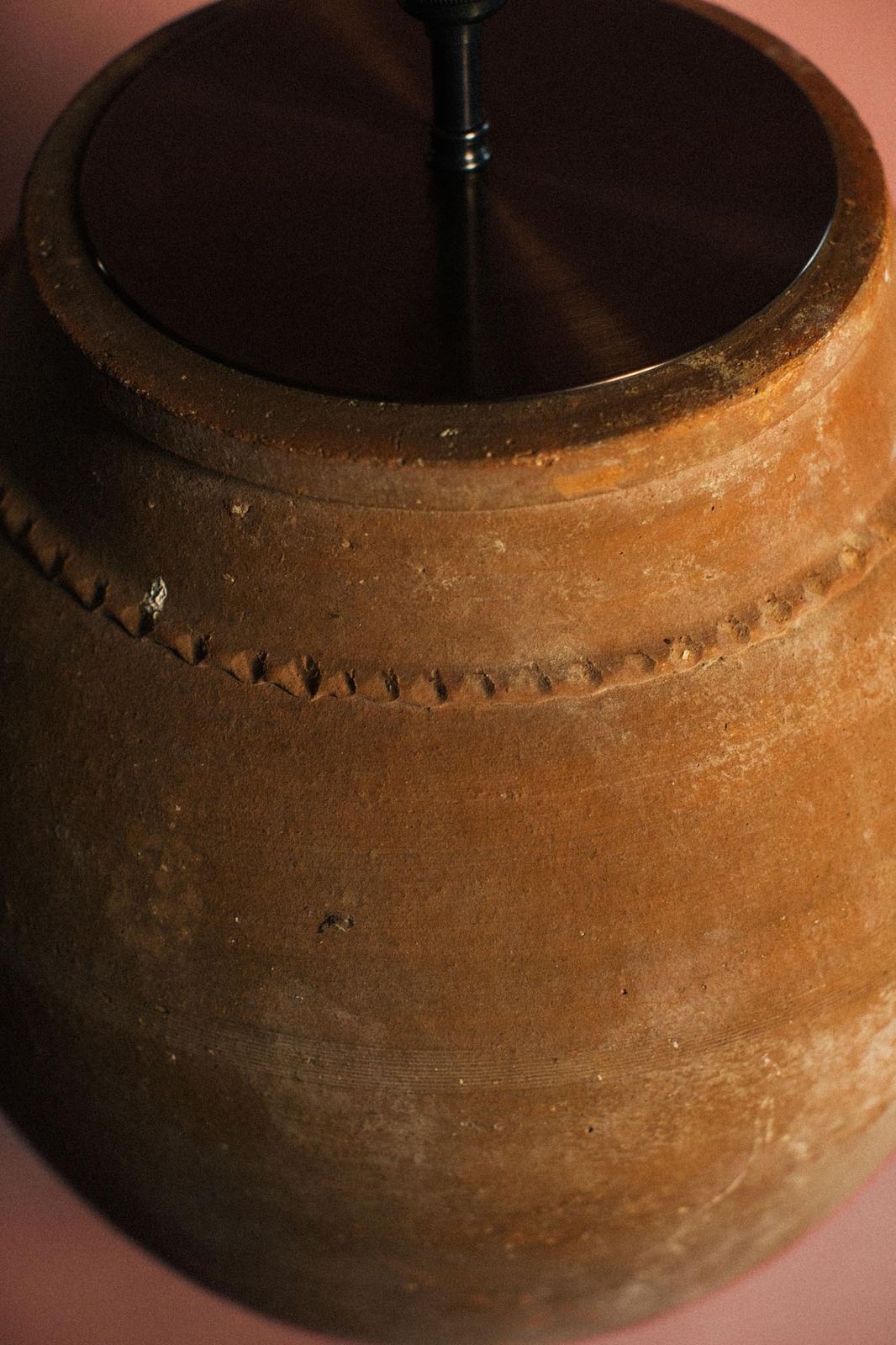 Grand Harvest Tapered Terracotta Lamp photo furniture
