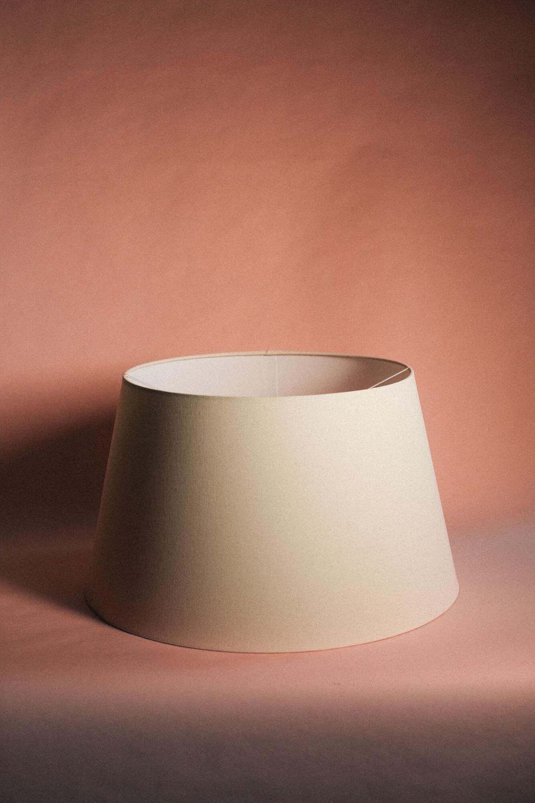 Natural Linen Tapered Empire Lampshade photo buy