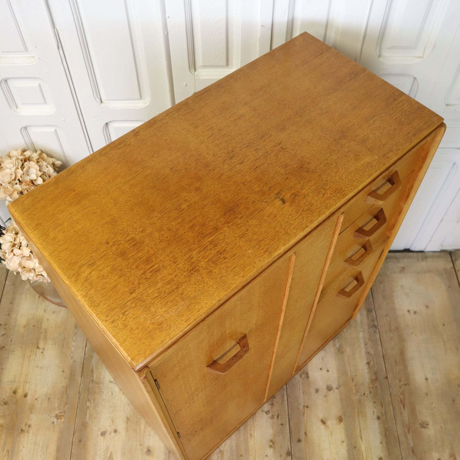 Furniture Mid Century G Plan Brandon Gentleman's Compactum Wardrobe 0606a photo