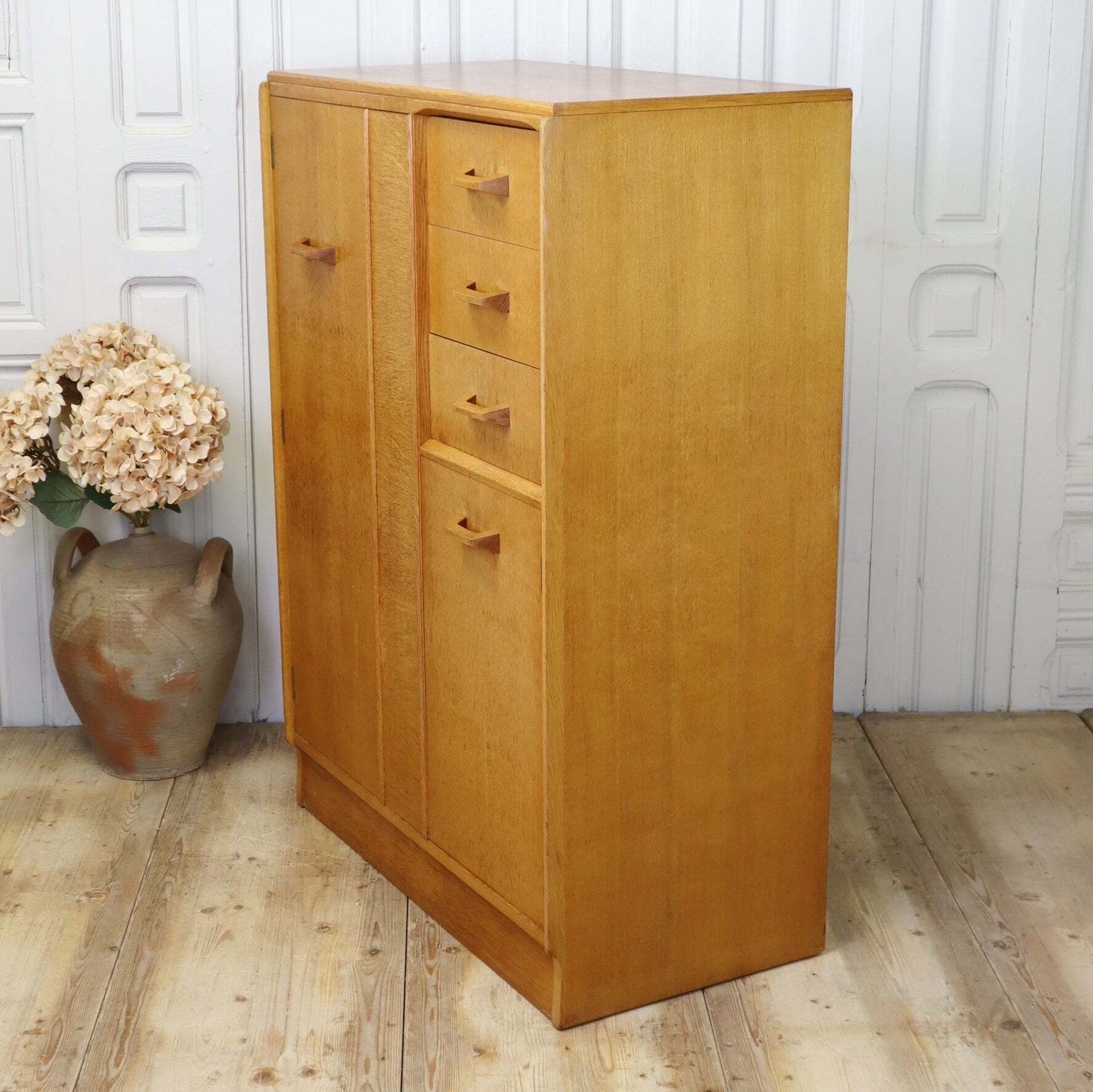 535.0 Mid Century G Plan Brandon Gentleman's Compactum Wardrobe 0606a photo