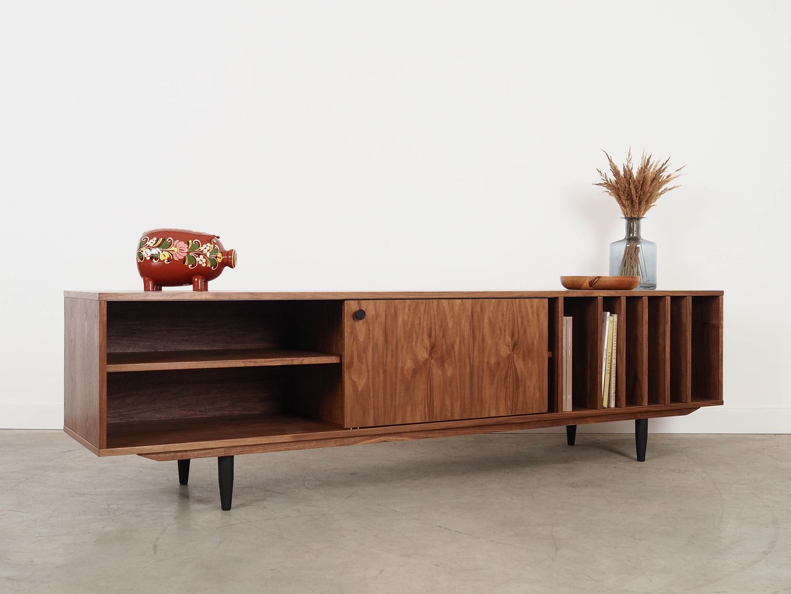 Buffet scandinave en noyer photo 1919.0