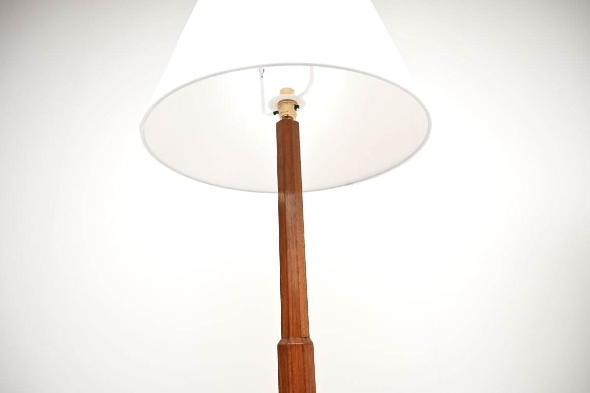 Pair Of Art Deco Walnut Floor Lamps photo buy