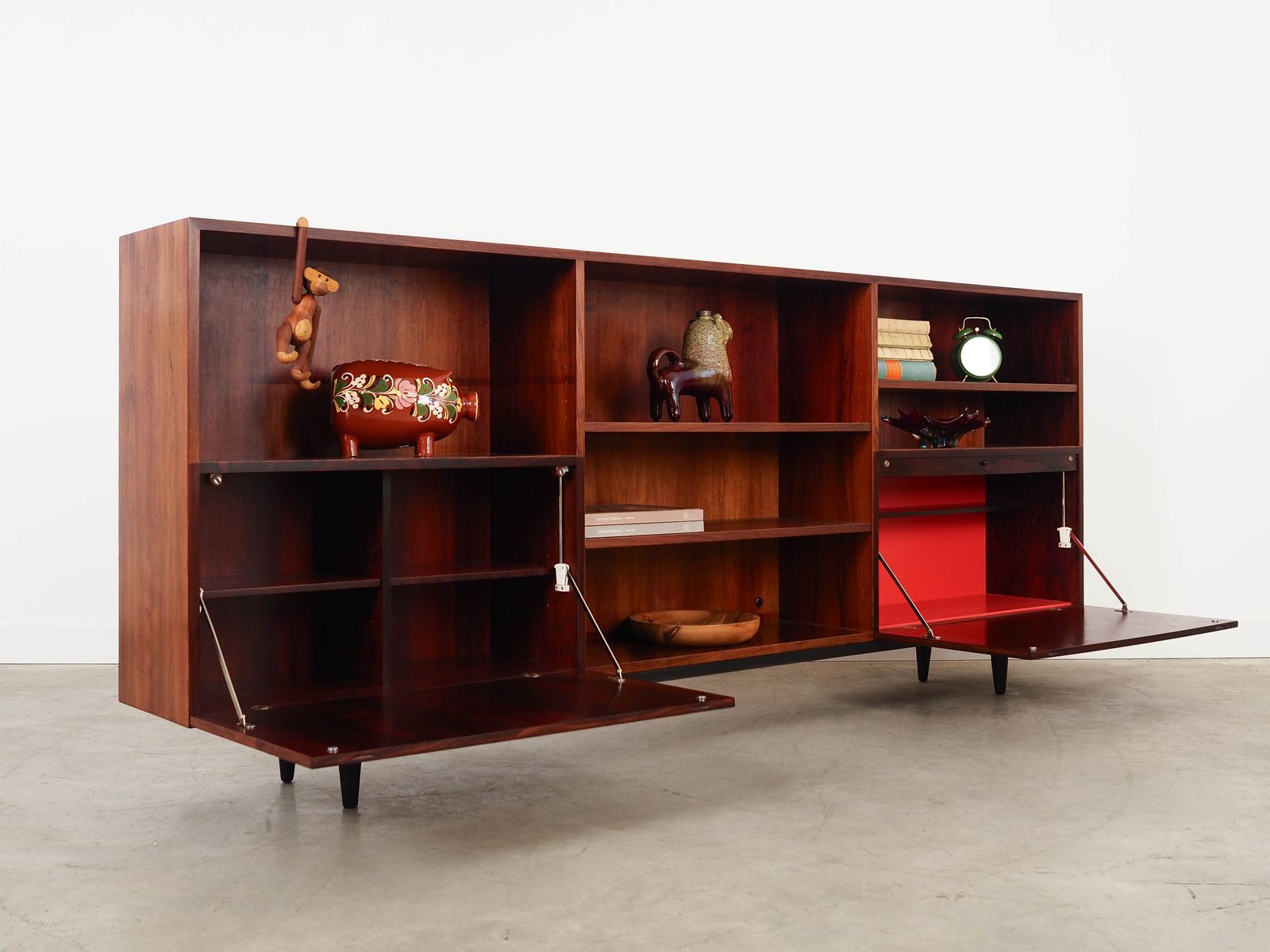 Bibliothèque vintage, design danois, années 1970, par Ib Kofod Larsen photo 1759.0