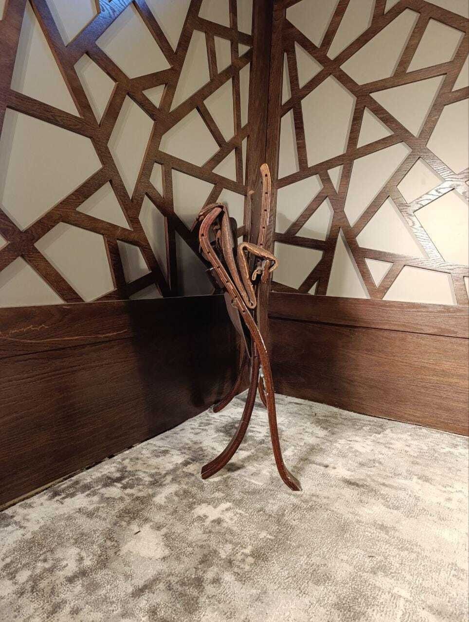 photo vintage Rare 1960s Ingmar Relling “Flex Safari” Folding Chair In Rosewood | Westnofa | Norwegian Modernism
