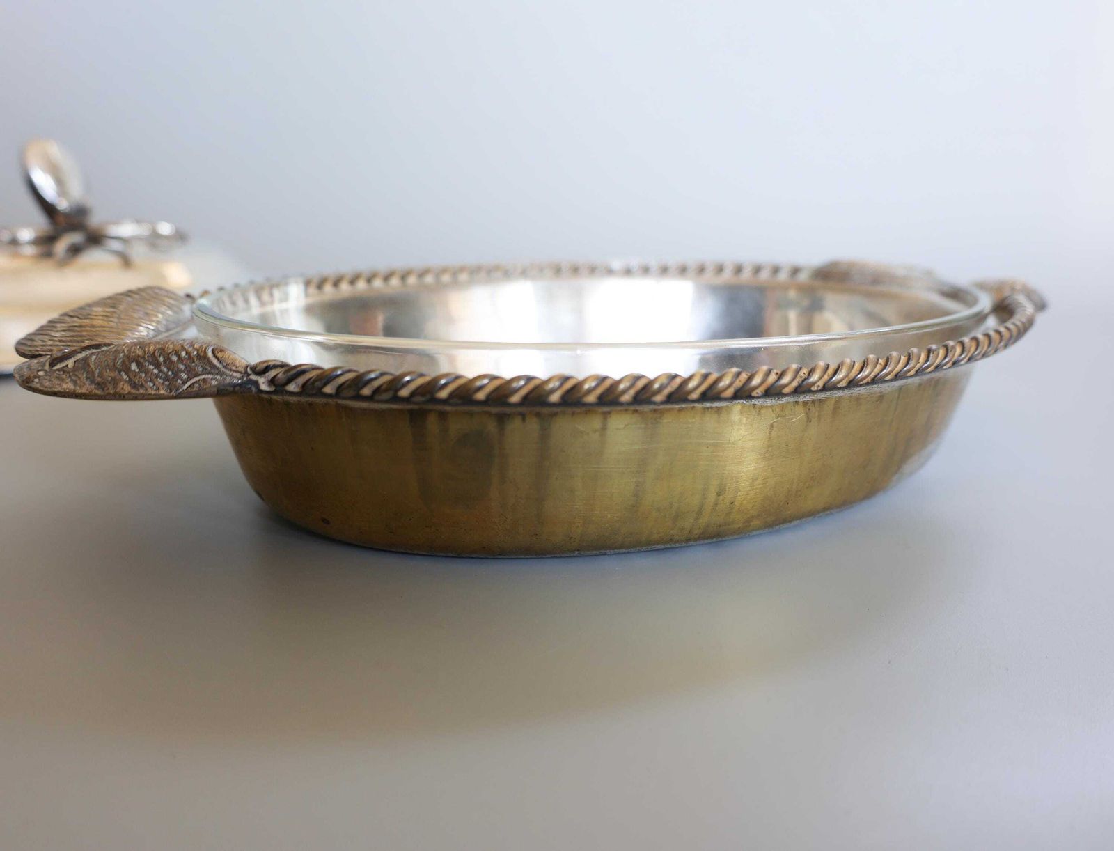 Silver Plated Large Tureen By Teghini Italy, 1970s. photo 384.0
