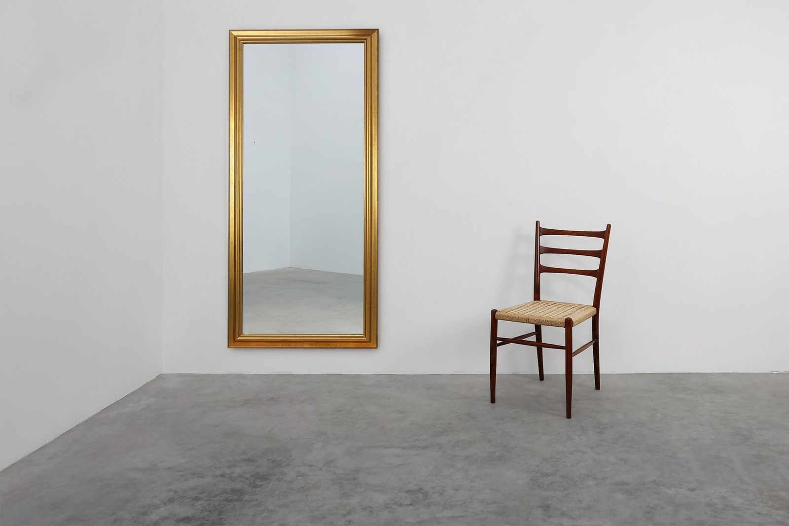 Large 20th Century Classic Mirror By Deknudt, Belgium, 1980s photo furniture
