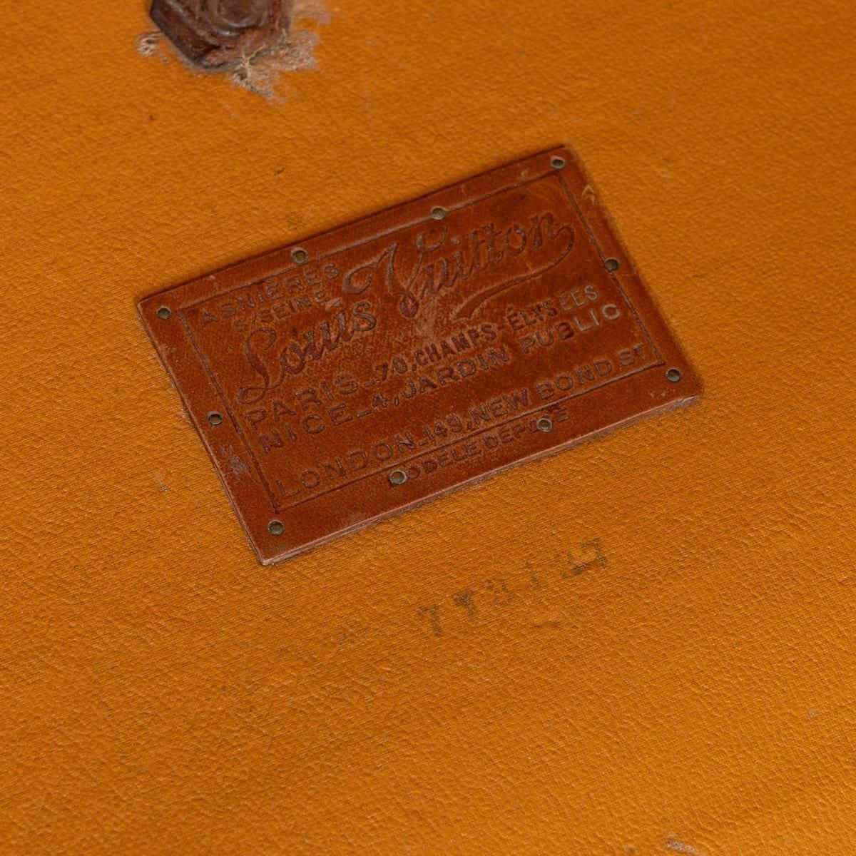 photo for sale 20th Century Louis Vuitton Wardrobe Trunk In Monogram Canvas, France C.1930