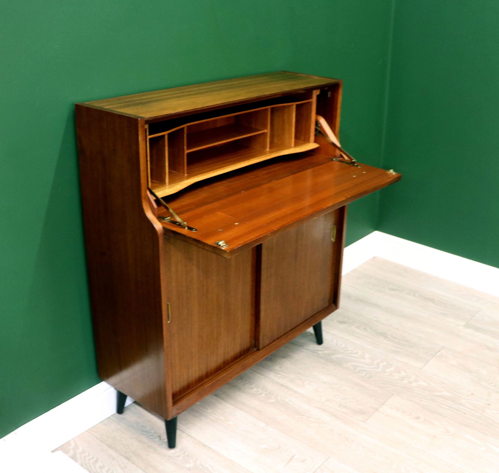 A Lovely Retro Mid Century Bureau. photo vintage