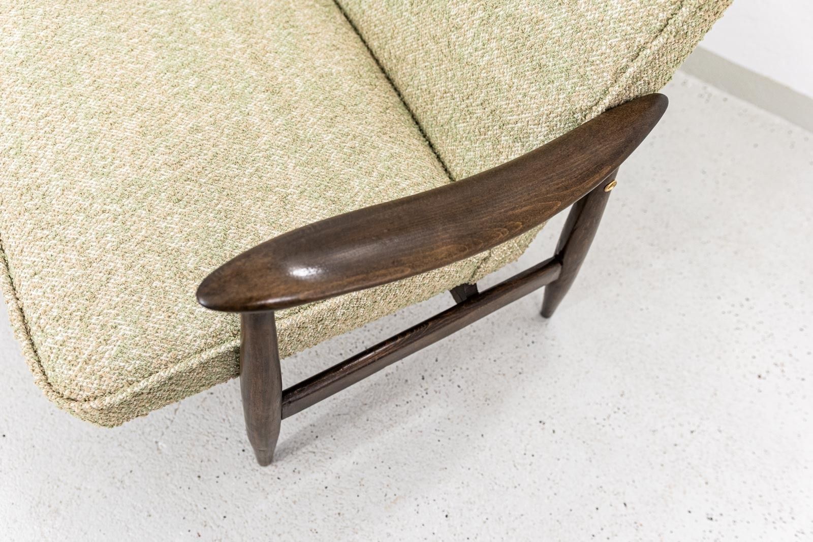 Meubels Mid-Century Fauteuil Gfm 87 van Juliusz Kędziorek, Gfm, Polen, jaren 1960 photo
