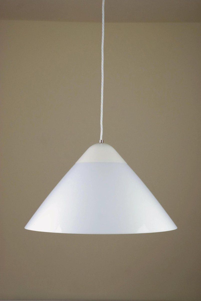 photo for sale Vintage Opala Ceiling Lamp By Hans J. Wegner For Louis Poulsen
