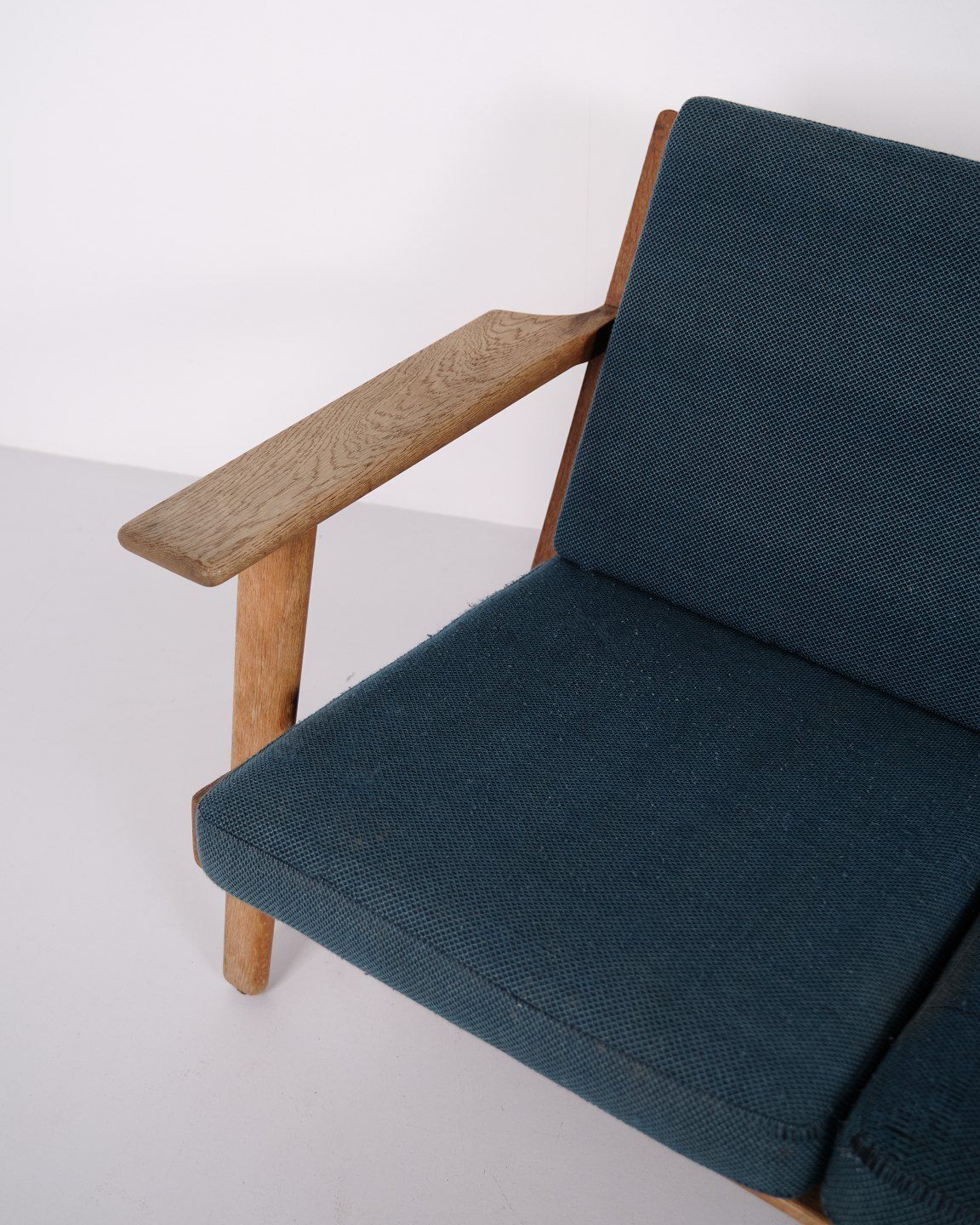 Hans J. Wegner Ge 290/3 Three Seater Sofa In Soap Treated Oak photo furniture