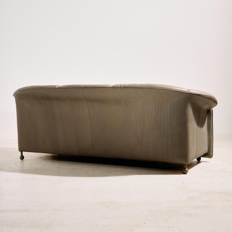 Aura Leather Sofa Set By Paolo Piva For Wittmann, 1980s, Set Of 3 photo Furniture