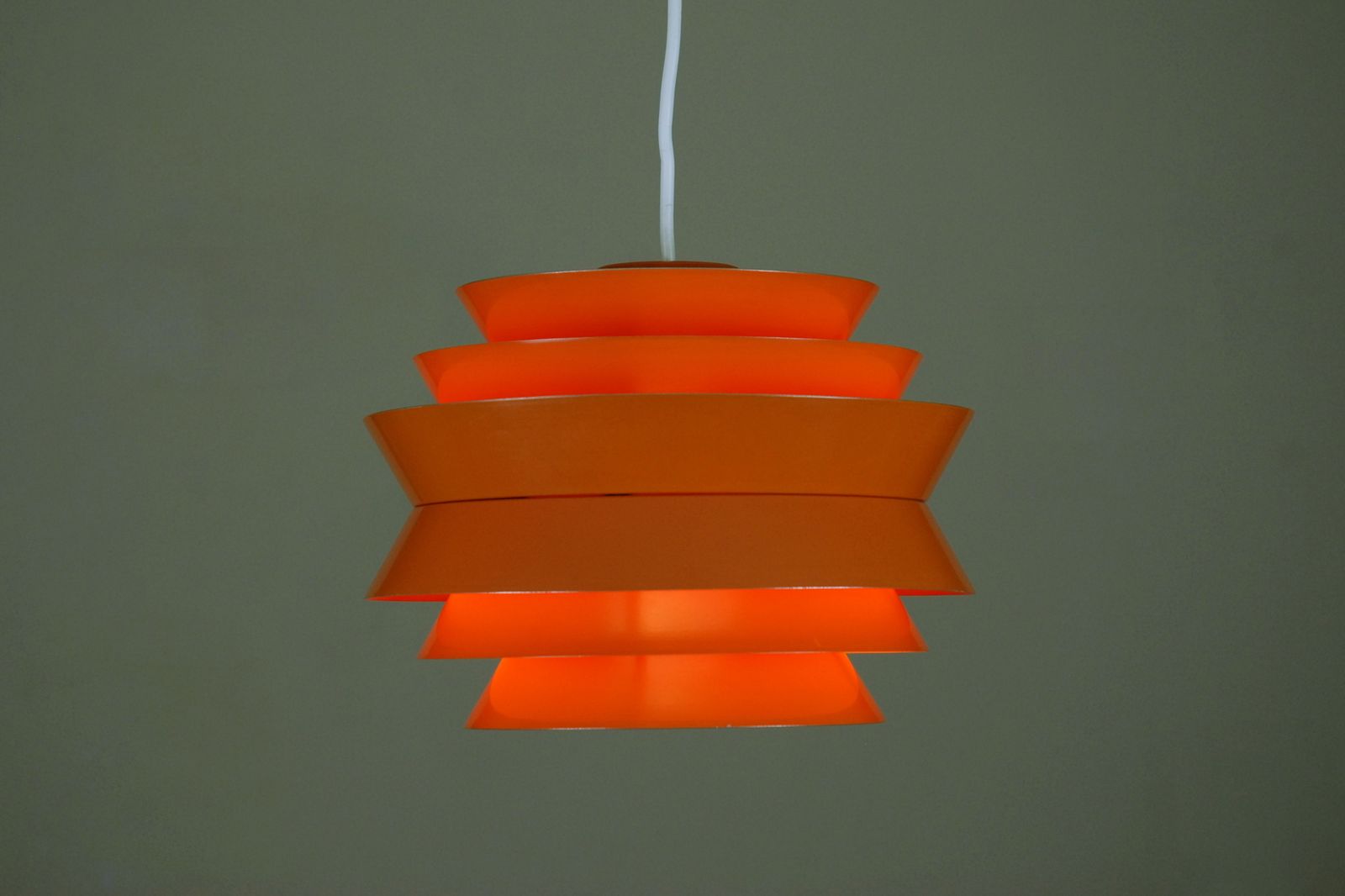 Vintage Swedish Trava Pendant Lamp By Sigurd Lindkvist For Granhaga Metallindustri photo furniture