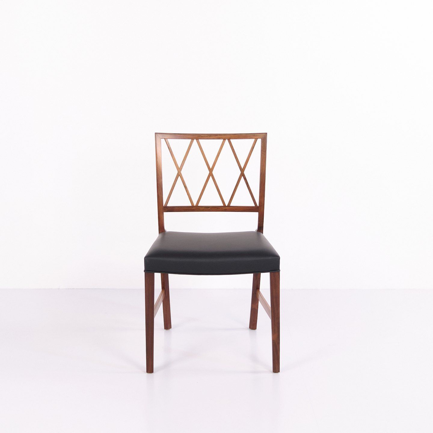 Set Of 4 Dining Chairs In Rosewood By Ole Wanscher For A.J. Iversen, 1940s photo furniture