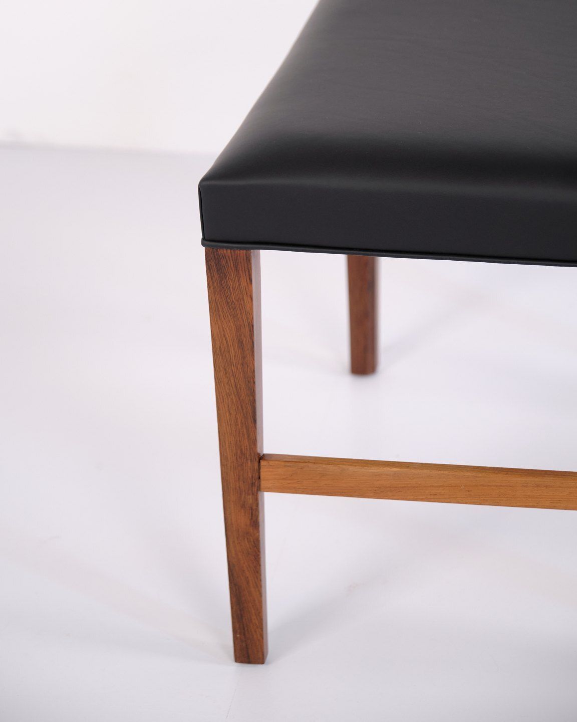 photo furniture Set Of 4 Dining Chairs In Rosewood By Ole Wanscher For A.J. Iversen, 1940s