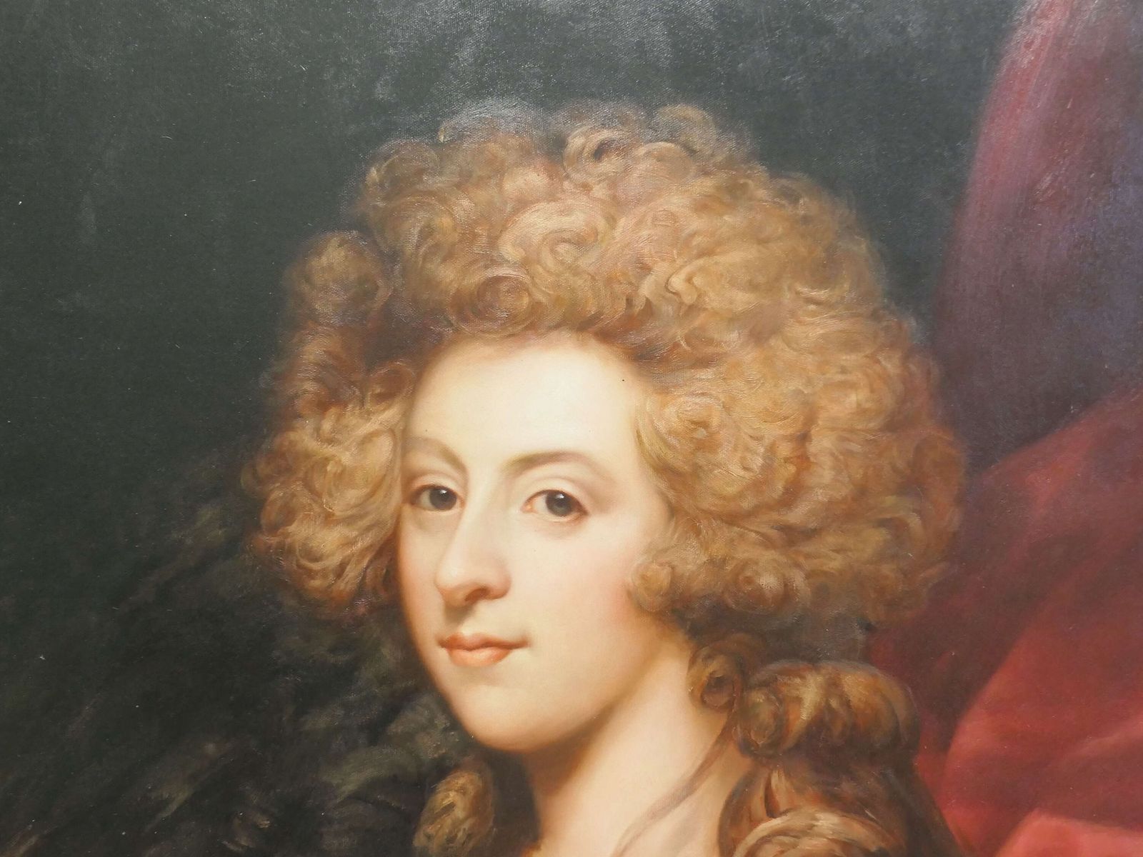 Portraits Of George IV & Mrs Fitsherbert After Sir William Beechey. These Are 2 Modern photo 1800.0