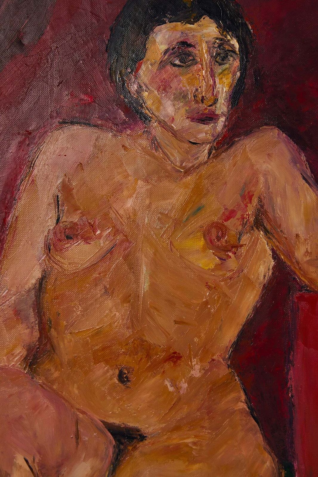 photo furniture Nude Portrait Of Lady