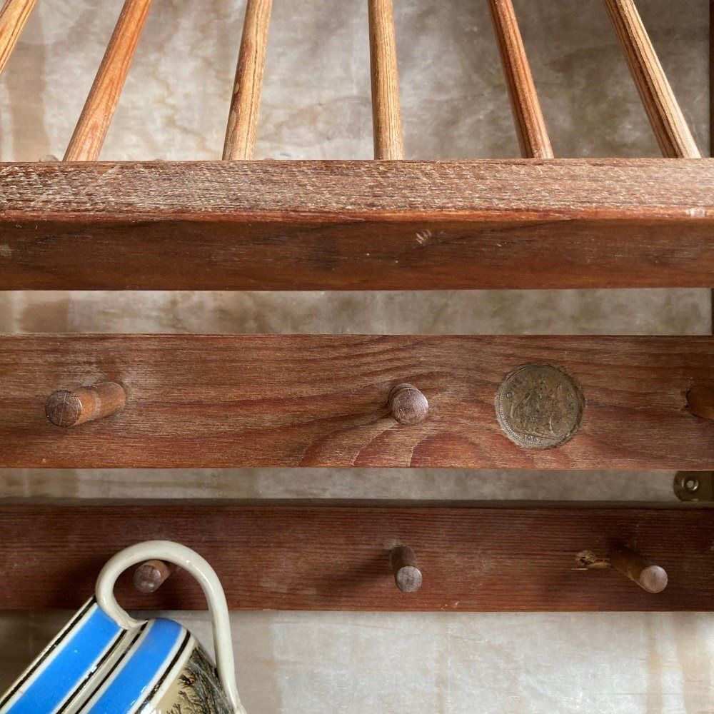 photo for sale Vintage Kitchen Plate Rack, 1960s