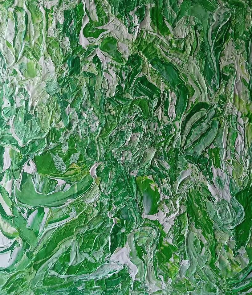 Primordial Green By Silvy Favero, 2024 photo vintage