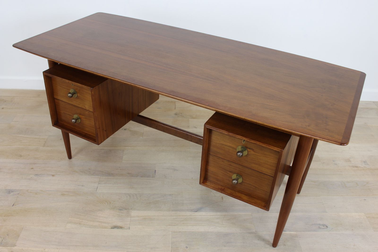 1950s Walnut Office Desk photo 1250.0