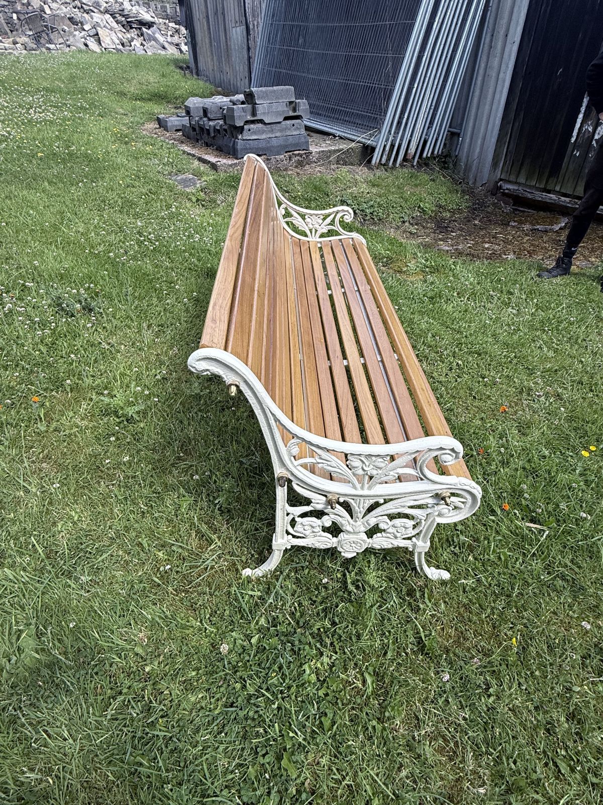 Coalbrookedale Ascot Original Cast Iron Garden Bench photo furniture