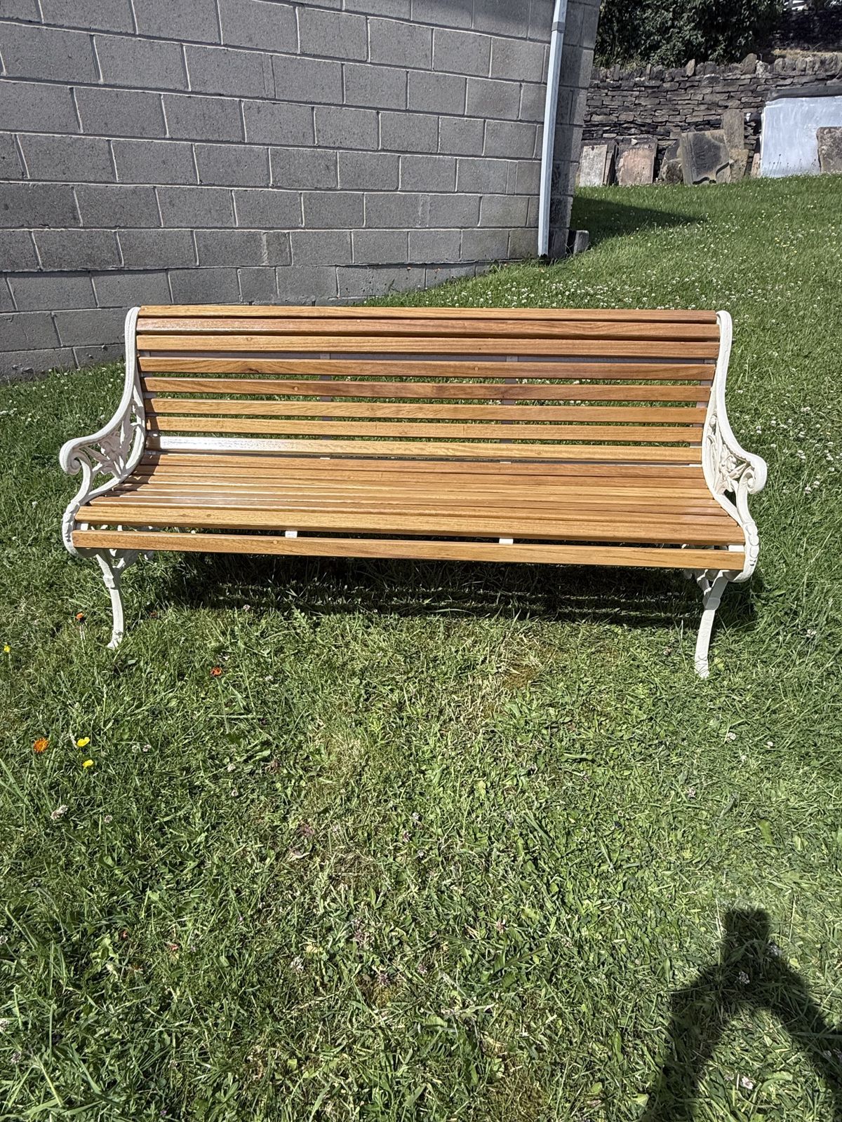 Coalbrookedale Ascot Original Cast Iron Garden Bench photo Garden Furniture