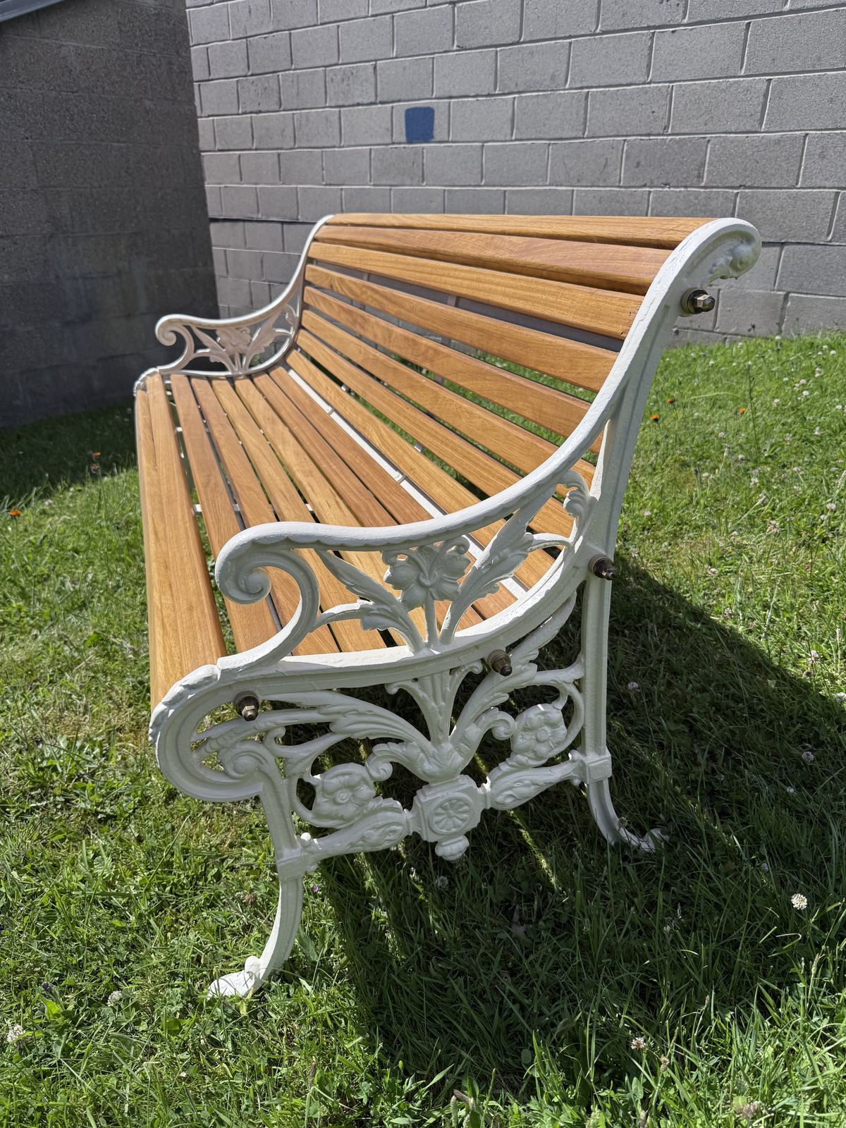photo for sale Coalbrookedale Ascot Original Cast Iron Garden Bench
