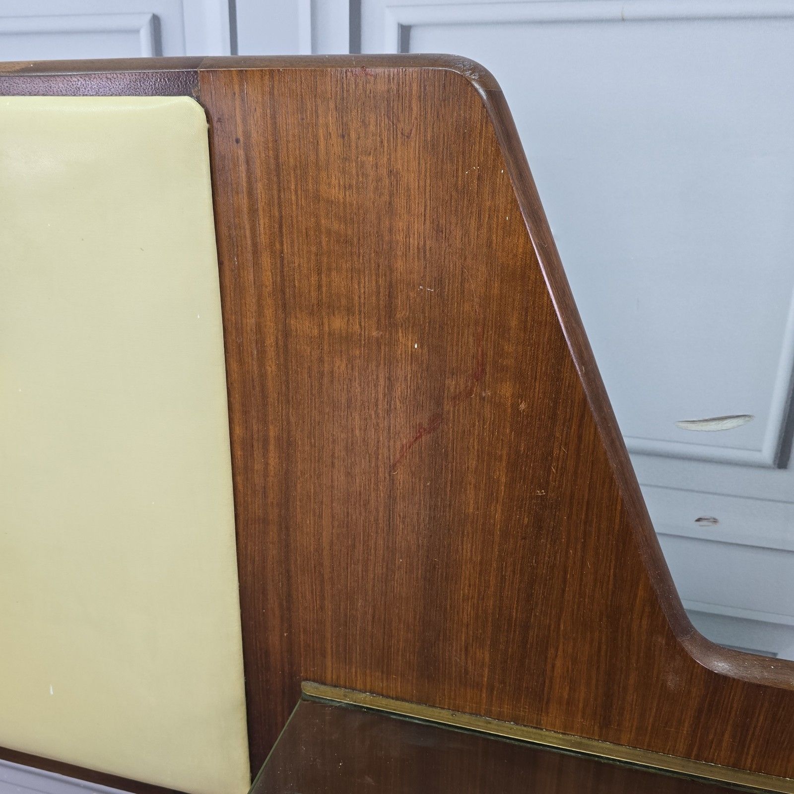 photo vinterior Vintage G Plan Headboard Tola Bedside Tables Cabinets Mid Century Double Bed
