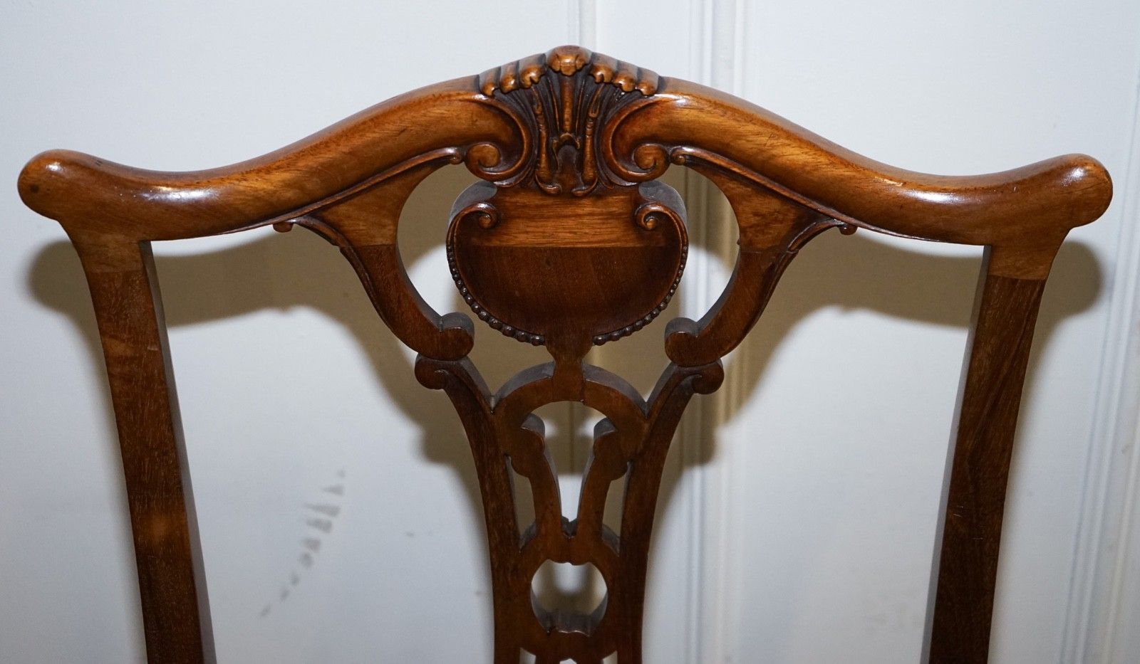 Furniture Scottish Victorian Set 12 Restored Dyed Leather Dining Chairs By John Taylor photo