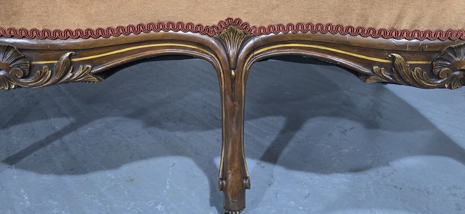 Furniture Outstanding French Walnut Couch photo