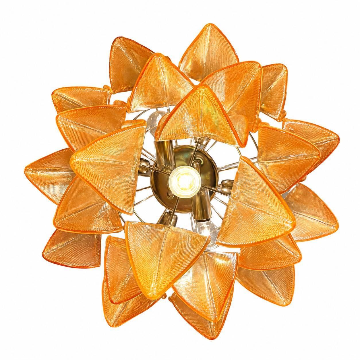 Italian Murano Chandelier, 1990s photo Lighting