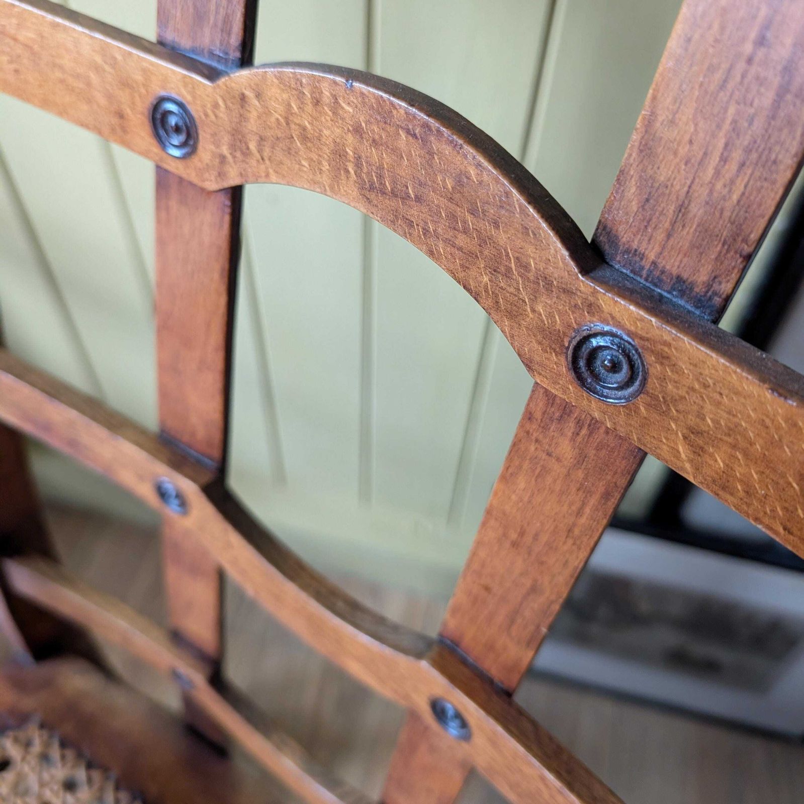 Pair Of Arts And Crafts Oak Fireside Chairs photo Furniture