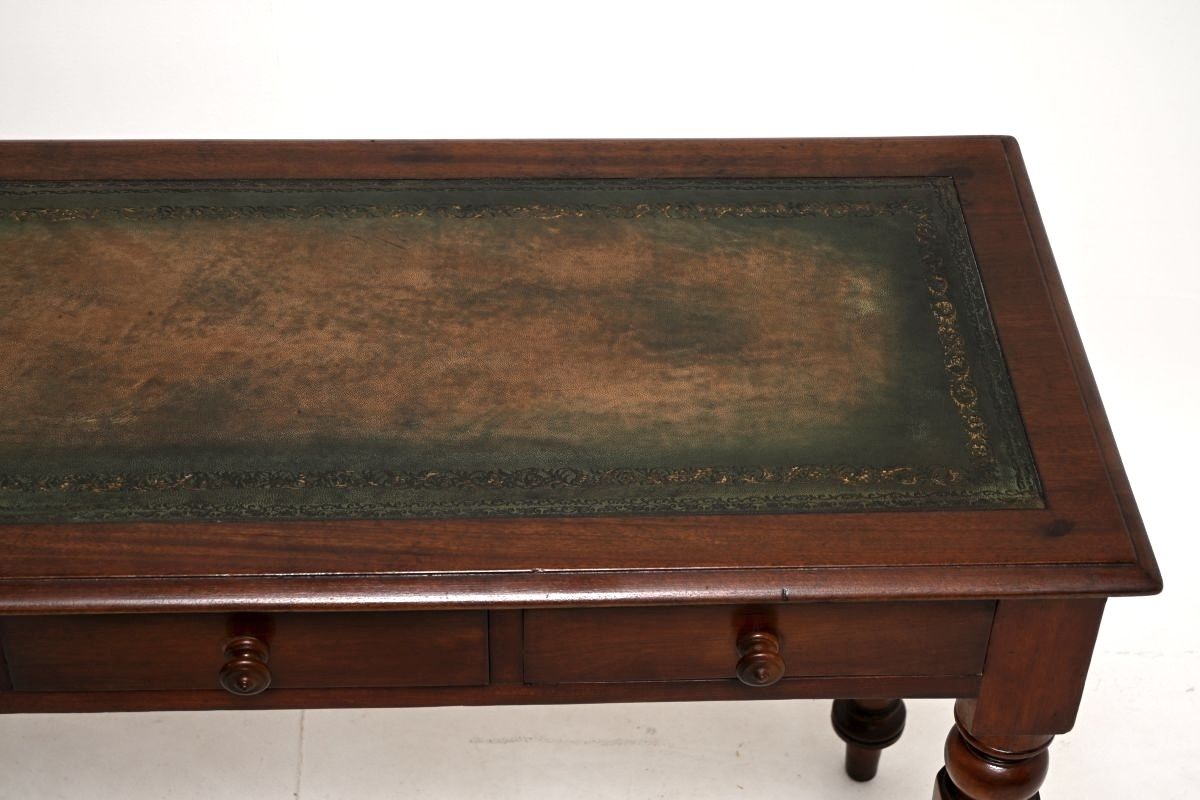 Antique William IV Mahogany Writing Table / Desk photo Furniture