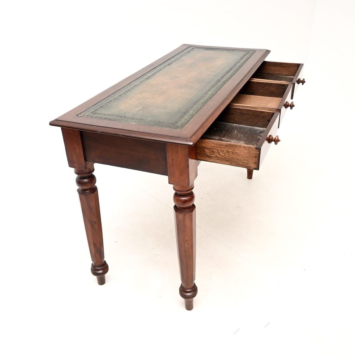 Antique William IV Mahogany Writing Table / Desk photo vinterior