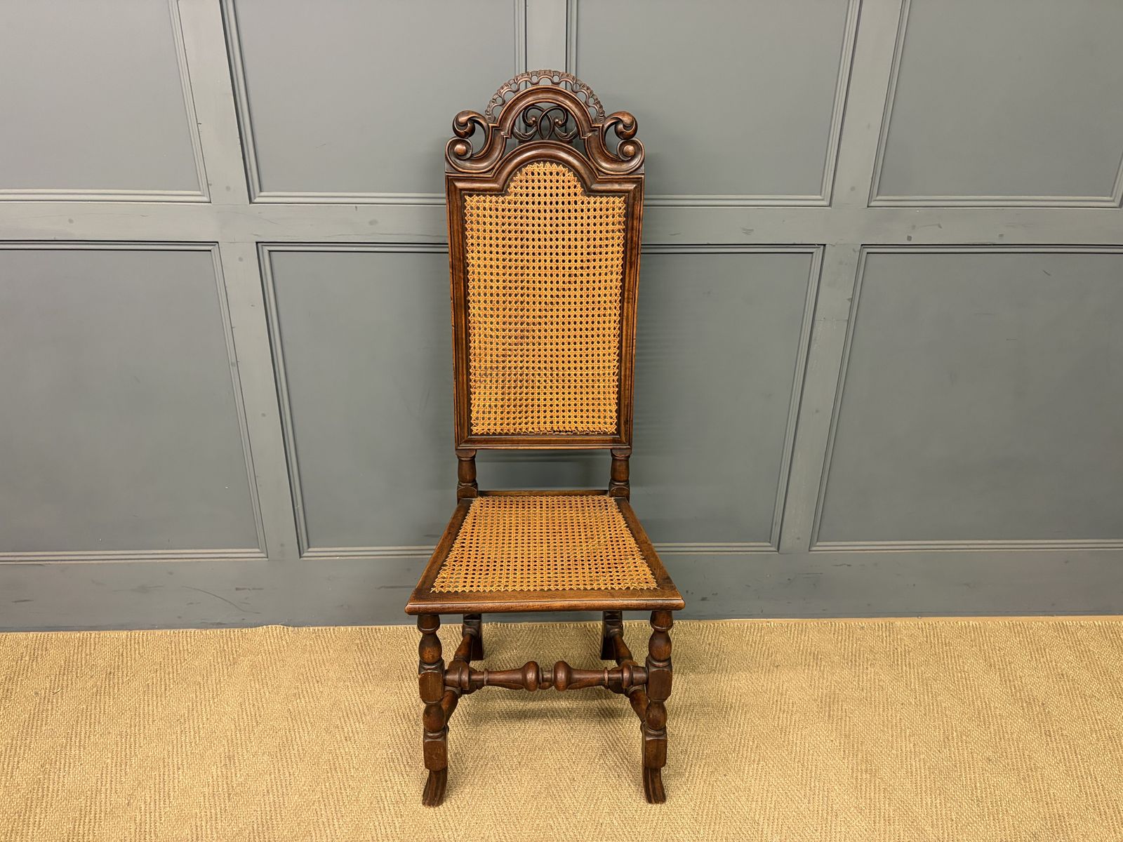 Set Of 3 Carolean Style Chairs photo Furniture