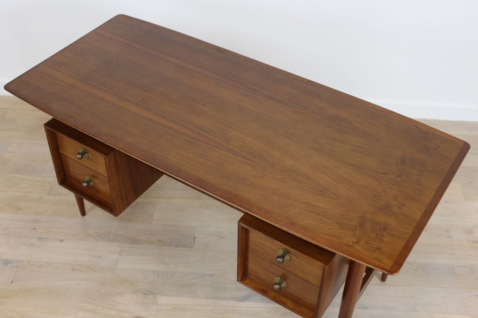 1950s Walnut Office Desk photo vinterior