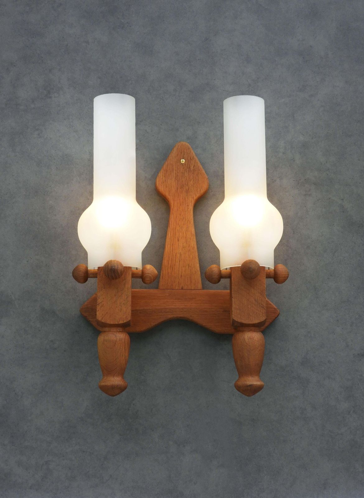 Grande applique double murale Guillerme et Chambron photo Luminaires