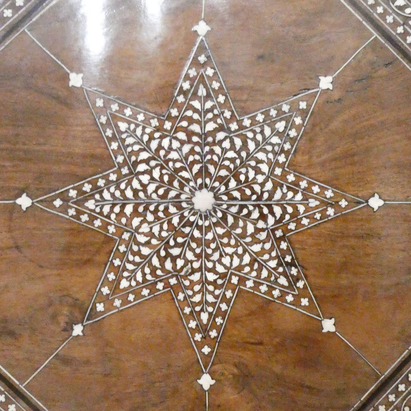 Late 19th Century Hoshiarpur Octagonal Table photo for sale