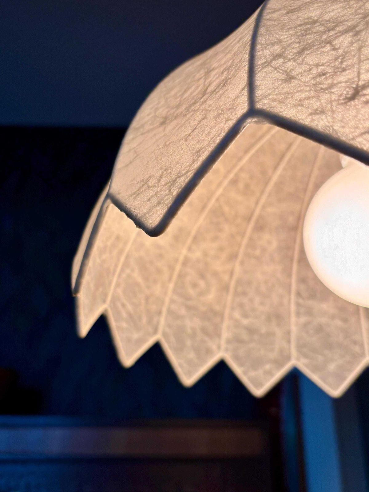 Mid Century Cocoon Lamp, Jaren 1960 photo Verlichting