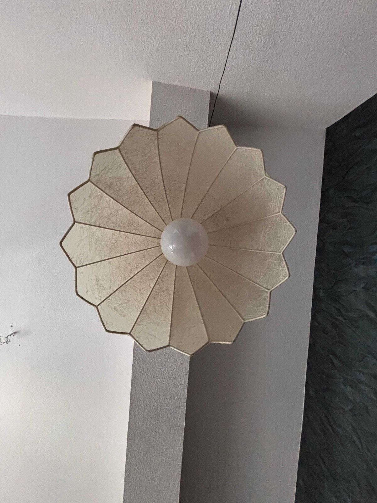 photo vinterior Mid Century Cocoon Lamp, Jaren 1960