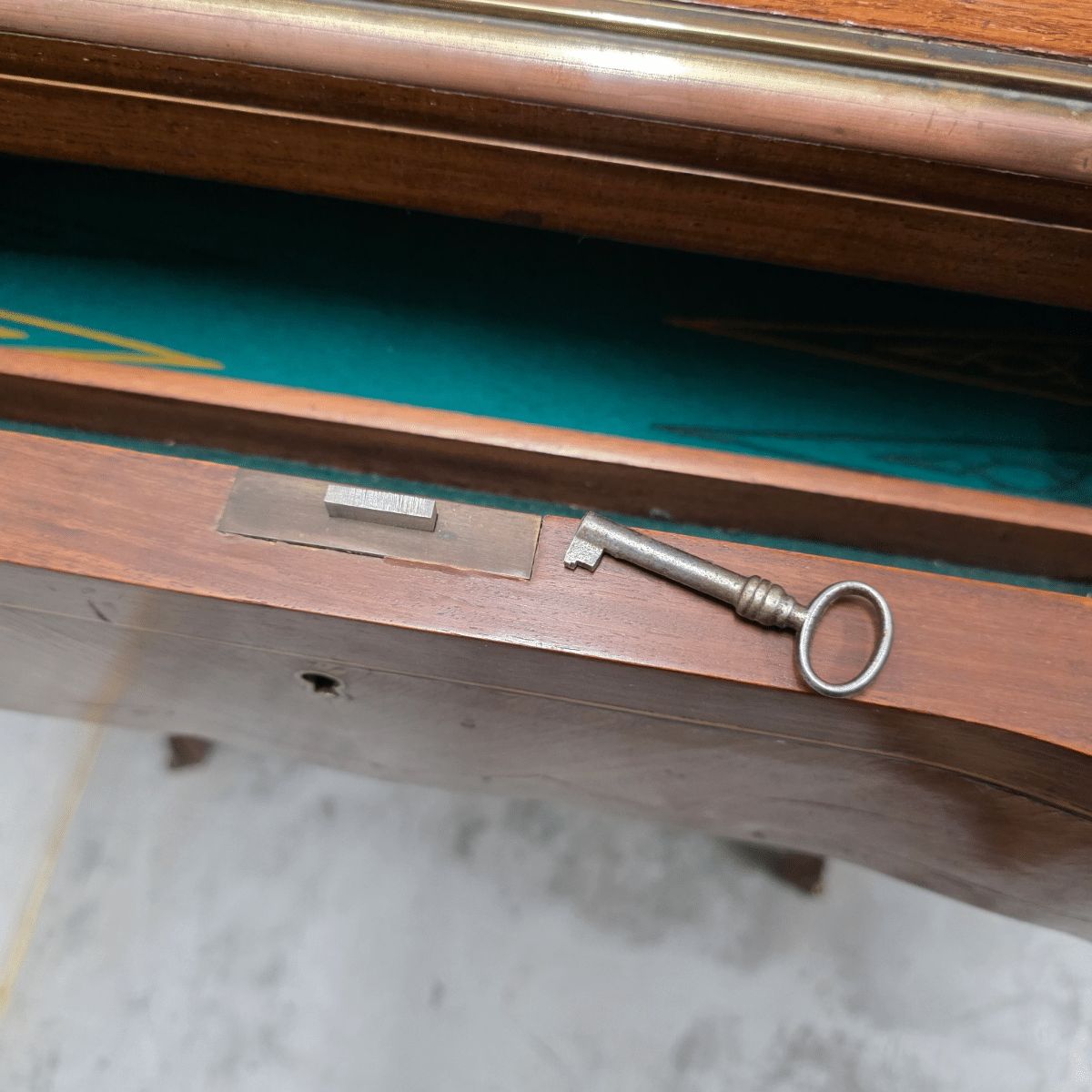 photo for sale French Louis XV Style Gaming Table With Marquetry, 1960s