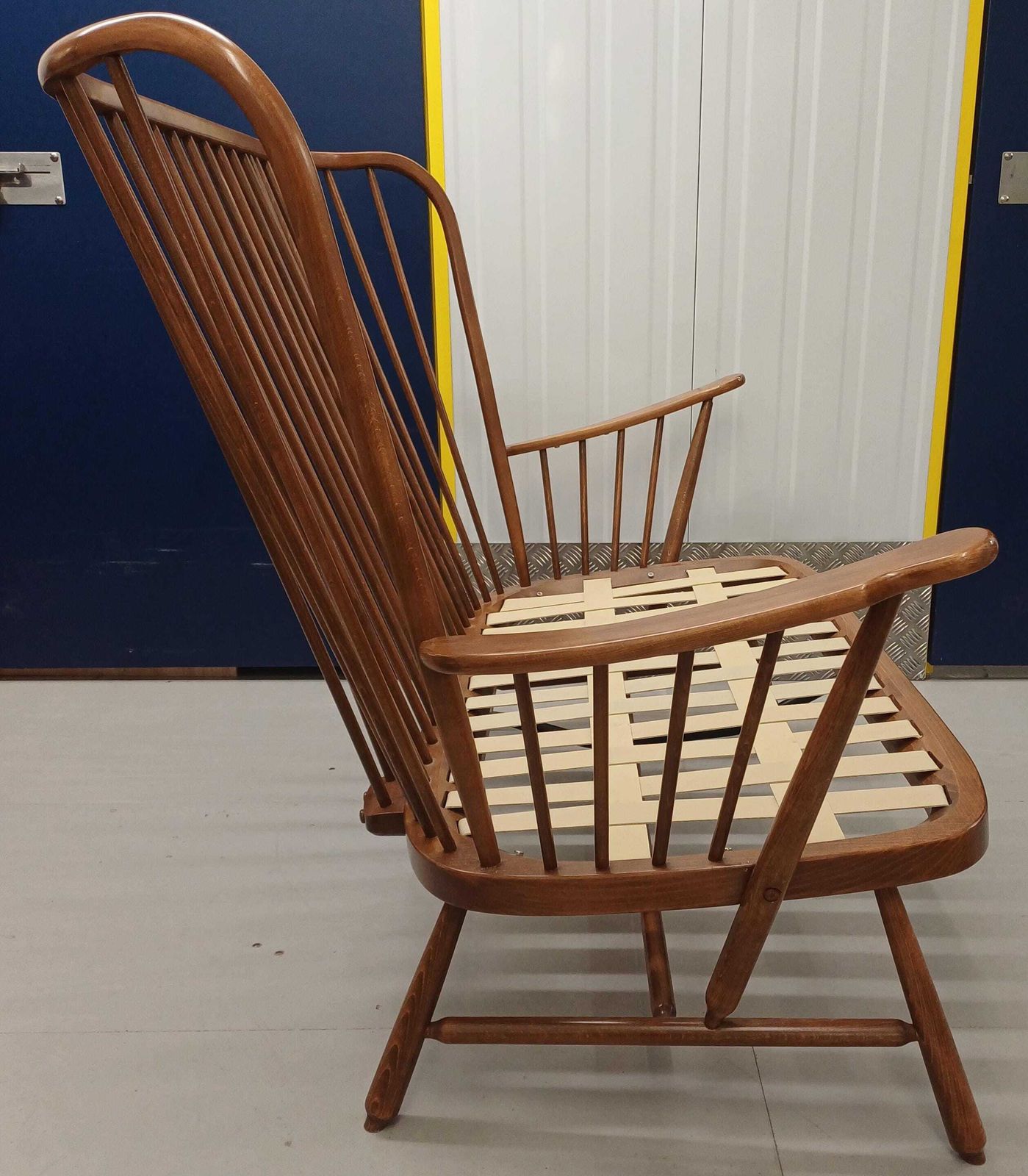 photo furniture Ercol Evergreen 913/2 2 Seat Sofa   High Back   Golden Dawn Frame   New Webbing   Free Delivery Within 50 Miles, Further "At Cost"