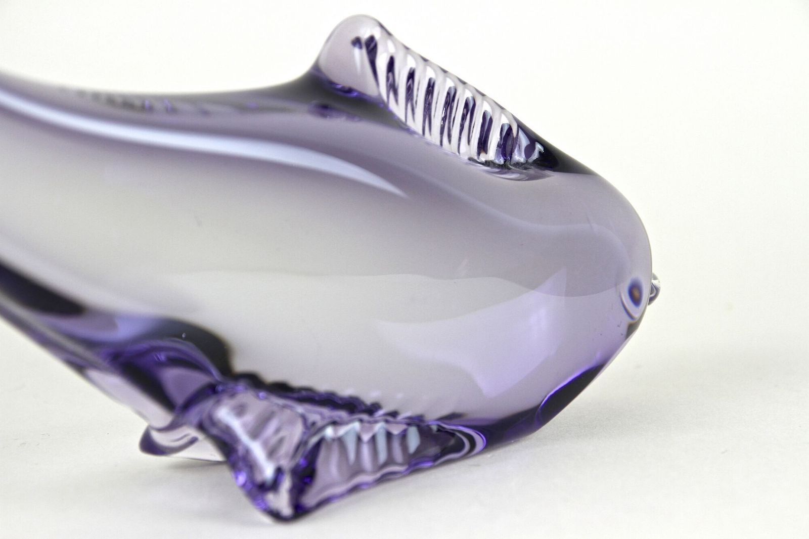 440.0 20th Century Contemporary Murano Glass Fish, Italy Ca 1970 photo