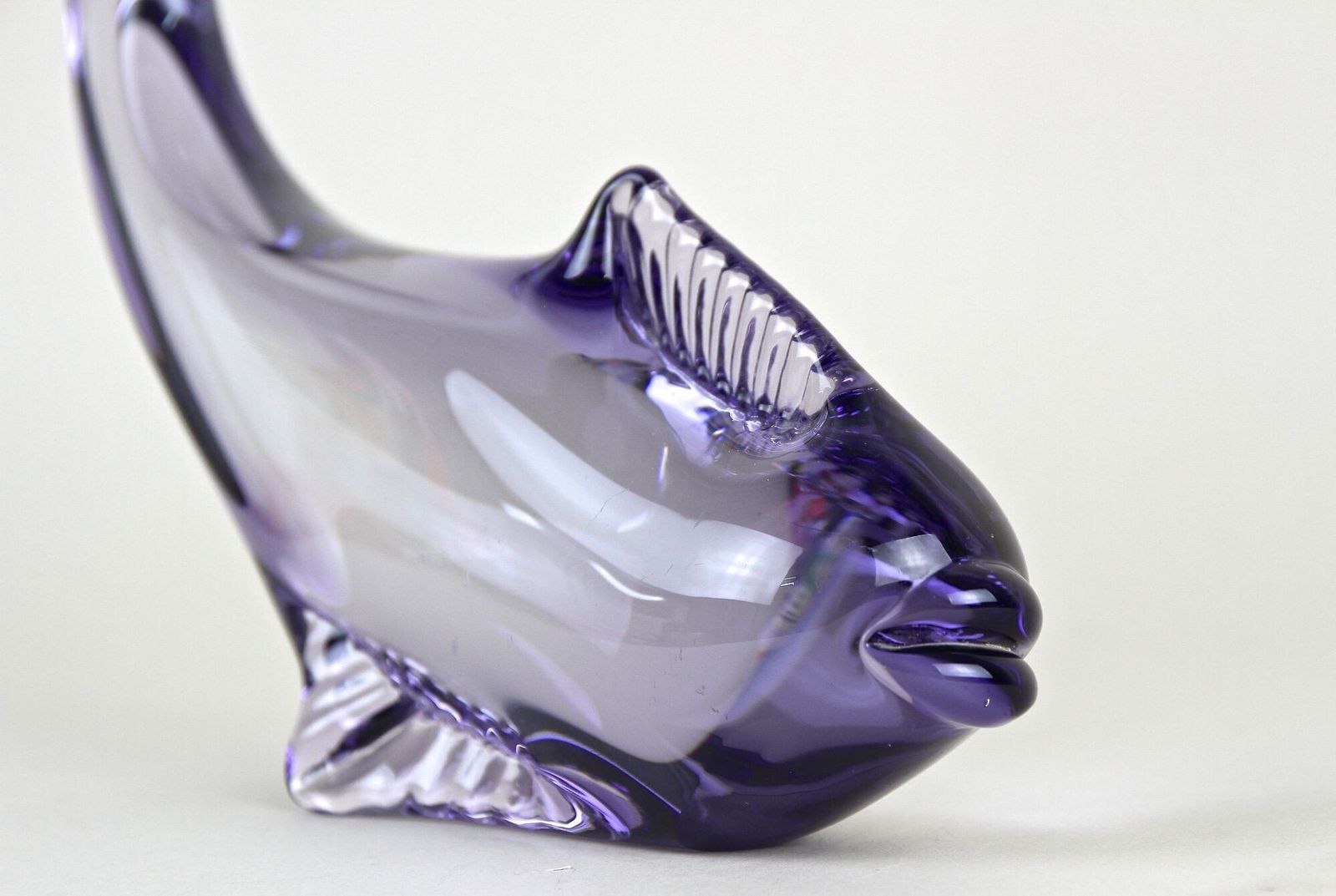 photo vintage 20th Century Contemporary Murano Glass Fish, Italy Ca 1970