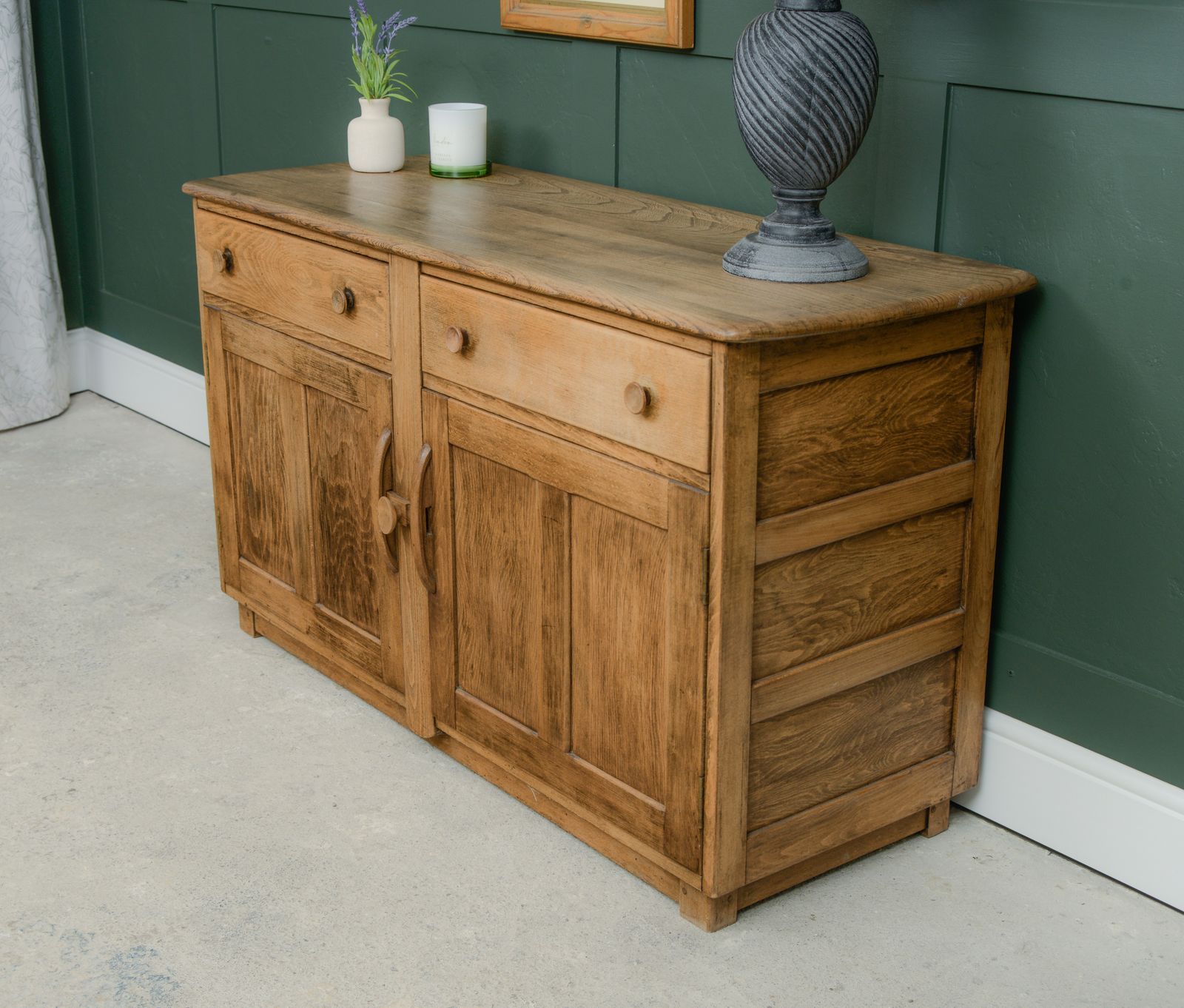 Ercol Elm Sideboard   Semi Restored   Mid Century photo 600.0