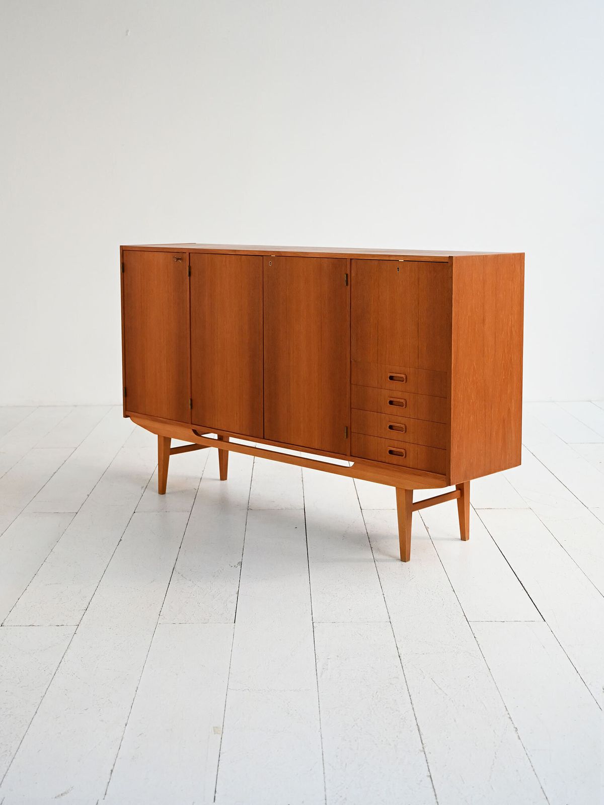 Scandinavian Teak Sideboard, 1950s–60s photo Furniture